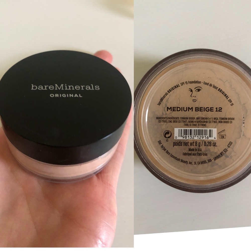 BareMinerals Original SPF15 Foundation 12 Medium Beige